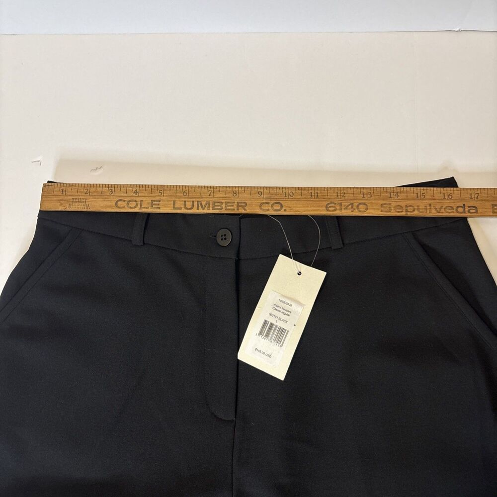 Masai Petrol Trousers Womens L Black Casual Regular Fit Lightweight NWT - Picture 11 of 16